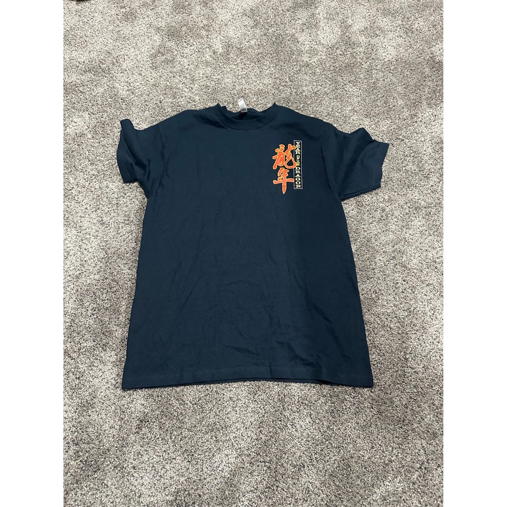 Gildan 2024 Year of Dragon Honolulu Hawaii Chinatown T-Shirt Mens Medium Black